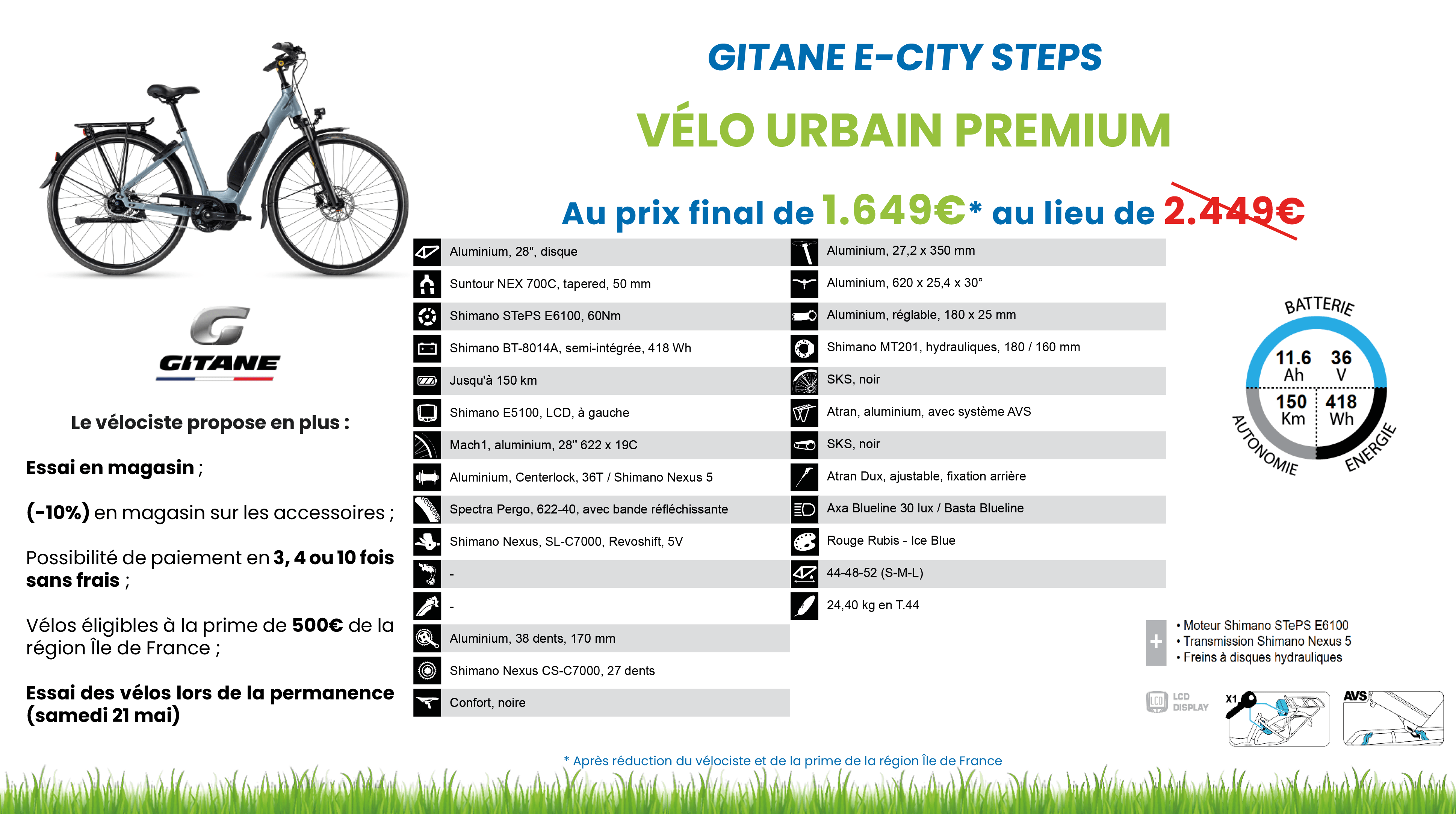 Gitane e-city steps-min